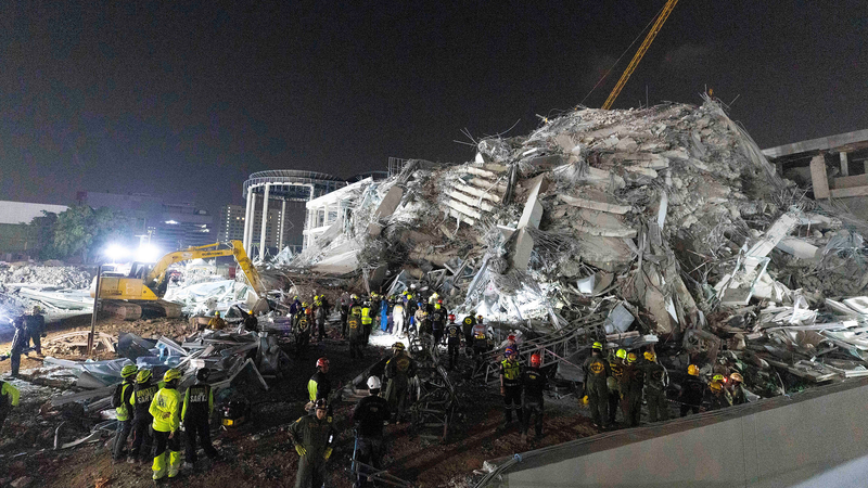 Thảm kịch động đất Bangkok: 10 người chết, hơn 100 người mất tích do trận động đất 7.7