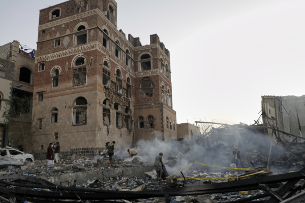 Tấn công bằng không kích của Mỹ tại Sanaa: 1 người chết, 15 bị thương giữa căng thẳng leo thang