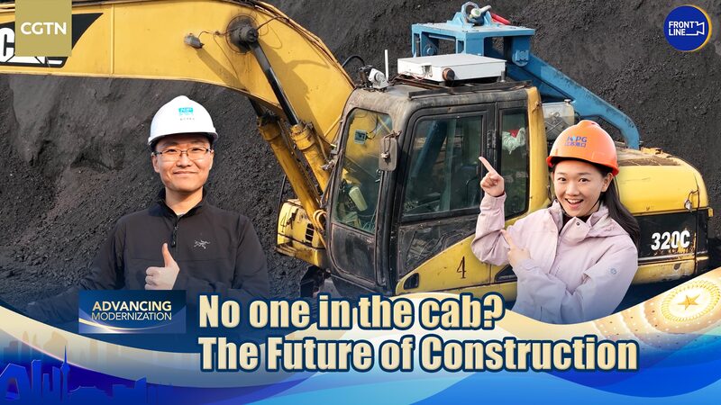 CEJ0QNT757UHON94EH3D - Thế Giới Trong Tầm Tay Máy xúc từ xa: Robot đang thay đổi ngành xây dựng video poster