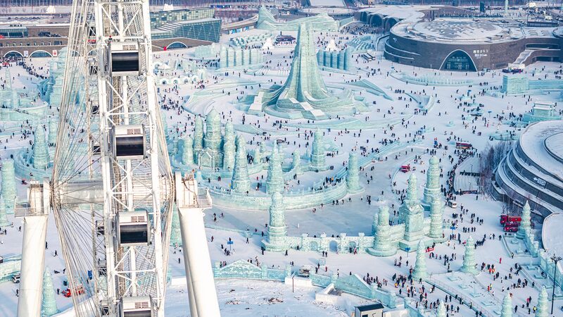 Phép màu Băng-Tuyết của Harbin kích thích du lịch kỷ lục