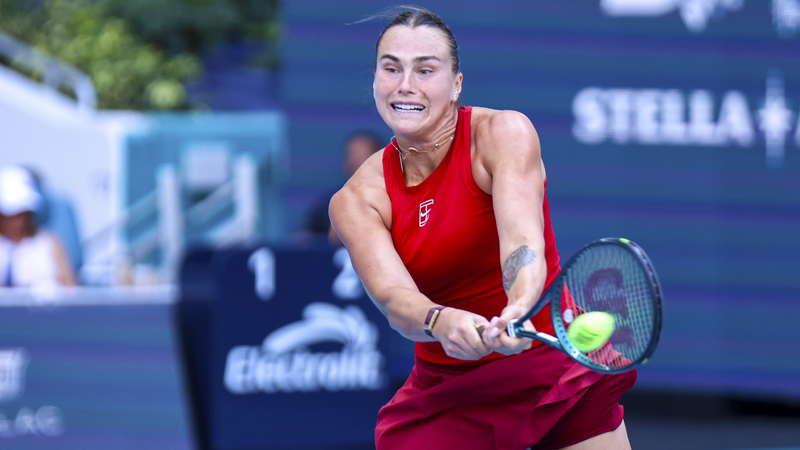 Sabalenka Tỏa sáng, Đặt sân khấu đối đầu Pegula ở chung kết Miami Sabalenka Tỏa sáng, Đặt sân khấu đối đầu Pegula ở chung kết Miami