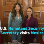 ZFY6YOAXWZL25UP8IKKW - Thế Giới Trong Tầm Tay Bộ trưởng An ninh Nội địa Hoa Kỳ kết thúc chuyến công du Mỹ Latinh tại Mexico video poster