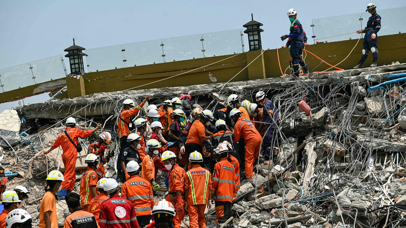 Trung Quốc Gửi Đợt Hỗ Trợ Thứ Hai Đến Myanmar Bị Ảnh Hưởng Bởi Động Đất