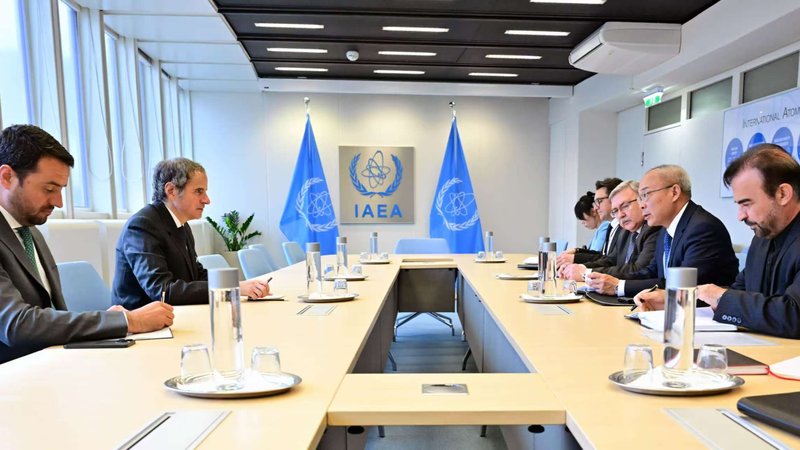 TBVBWJA3UZ9PNHSINEX6 - Thế Giới Trong Tầm Tay Trung Quốc Ủng Hộ Vai Trò IAEA Trong Ngoại Giao Hạt Nhân Iran