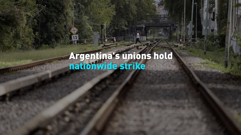 Công đoàn Argentina đình công trong bối cảnh thỏa thuận vay 20 tỷ USD từ IMF Công đoàn Argentina đình công trong bối cảnh thỏa thuận vay 20 tỷ USD từ IMF video poster