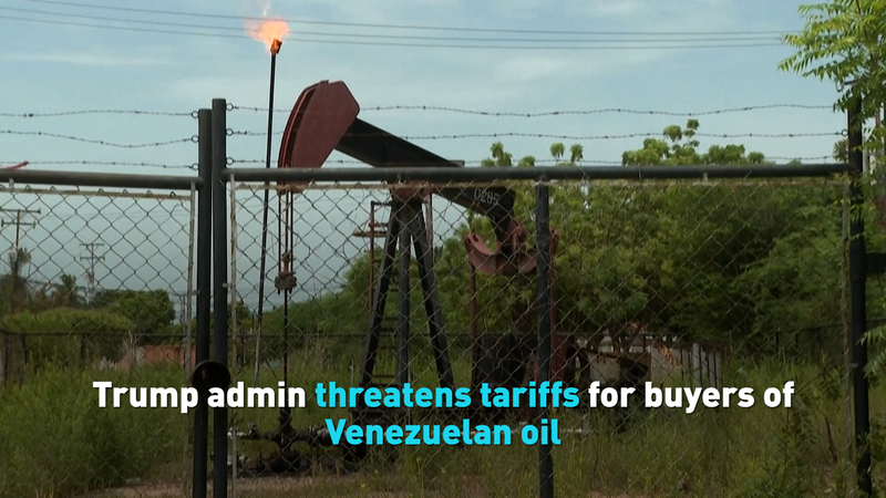 Chính quyền Trump Áp Thuế Mới lên Dầu khí Venezuela Chính quyền Trump Áp Thuế Mới lên Dầu khí Venezuela video poster