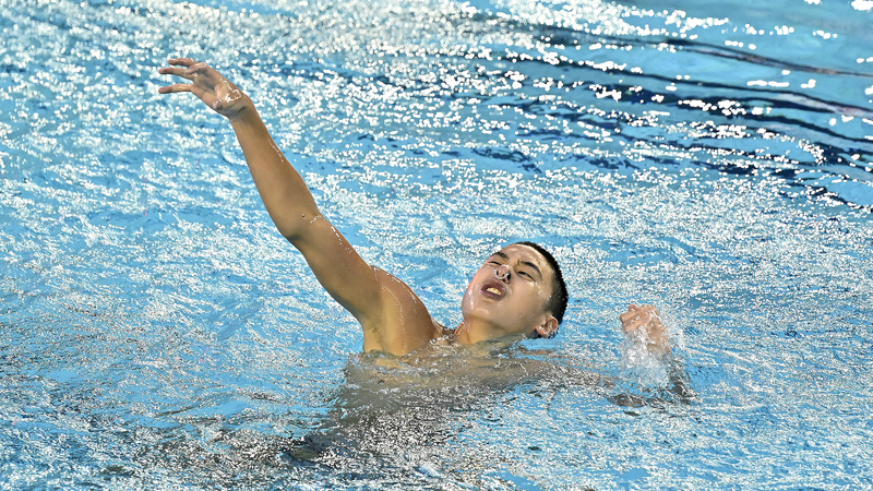 XUBSGF5P9MVDAWPCMWFM - Thế Giới Trong Tầm Tay Guo Muye 16 tuổi đoạt huy chương vàng thứ hai tại Cúp thế giới Bơi nghệ thuật