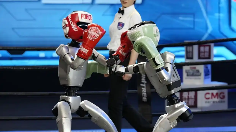 Cuộc Đối Đầu Quyền Anh Robot Hình Người Đầu Tiên Trên Thế Giới tại Hàng Châu Cuộc Đối Đầu Quyền Anh Robot Hình Người Đầu Tiên Trên Thế Giới tại Hàng Châu video poster