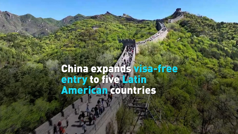 Trung Quốc Mở Cửa Du Lịch Miễn Visa Cho Mỹ Latinh video poster