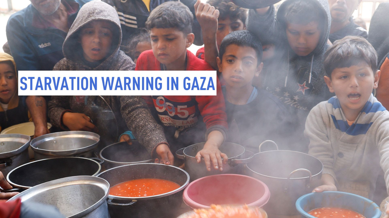 Cuộc khủng hoảng Gaza: 290K đối mặt với nạn đói giữa cuộc tấn công tên lửa vào sân bay Cuộc khủng hoảng Gaza: 290K đối mặt với nạn đói giữa cuộc tấn công tên lửa vào sân bay video poster