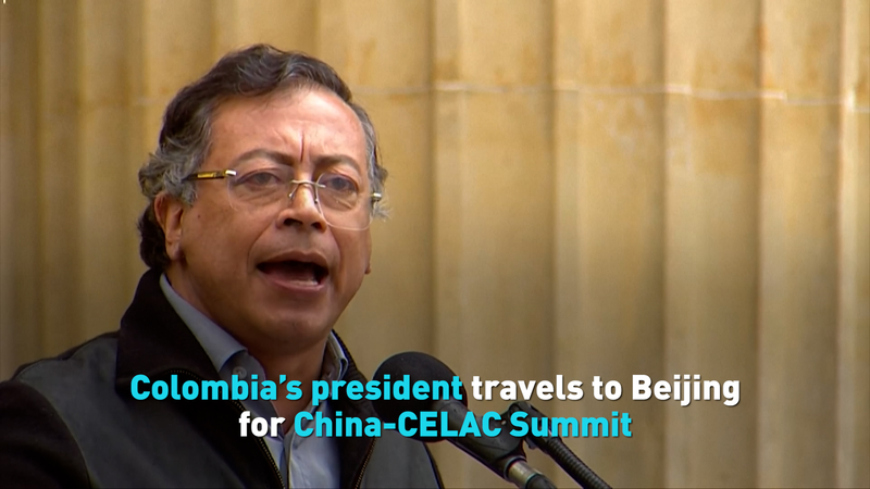 Tổng thống Colombia tới Bắc Kinh dự Hội nghị Thượng đỉnh lần thứ 4 Trung Quốc-CELAC Tổng thống Colombia tới Bắc Kinh dự Hội nghị Thượng đỉnh lần thứ 4 Trung Quốc-CELAC video poster