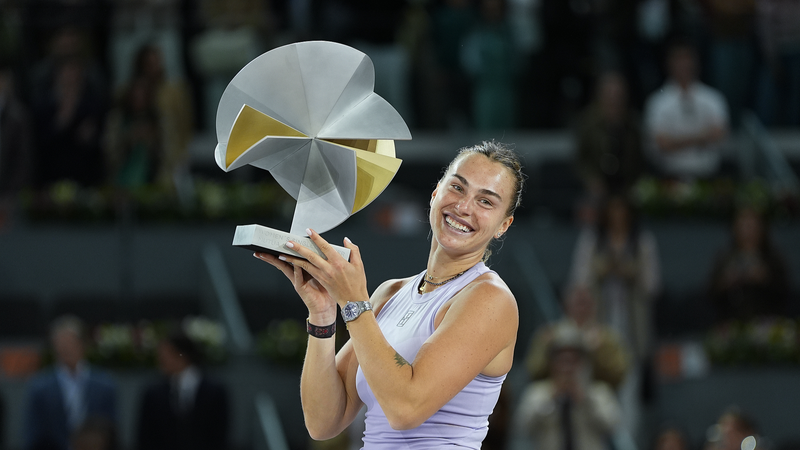 Sabalenka thống trị Gauff: Danh hiệu thứ 20 tại Madrid Open! Sabalenka thống trị Gauff: Danh hiệu thứ 20 tại Madrid Open!
