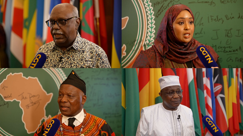 Các Đại sứ Châu Phi Nhấn mạnh Hợp tác với Trung Quốc nhân Ngày Châu Phi video poster