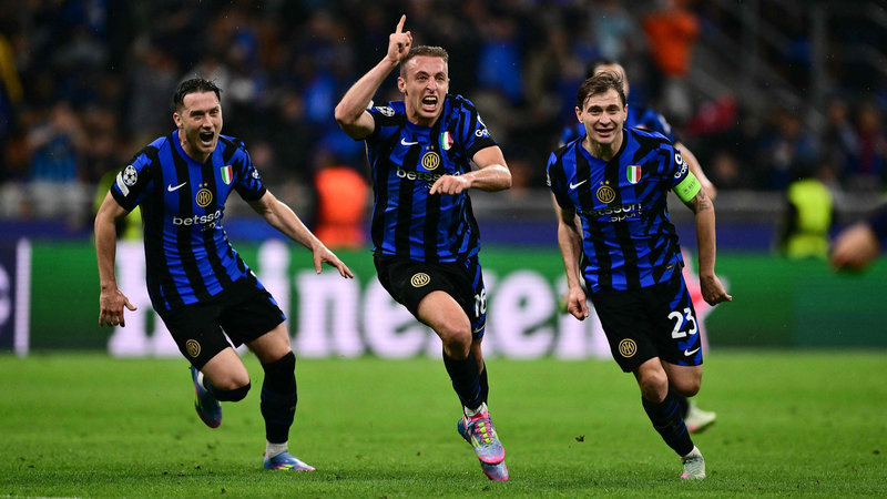 Inter đánh bại Barcelona 4-3 trong trận đấu kịch tính để tiến vào chung kết Champions League Inter đánh bại Barcelona 4-3 trong trận đấu kịch tính để tiến vào chung kết Champions League