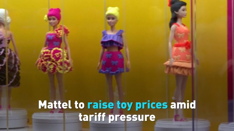 Mattel tăng giá đồ chơi ở Mỹ giữa lúc thuế quan tăng Mattel tăng giá đồ chơi ở Mỹ giữa lúc thuế quan tăng video poster