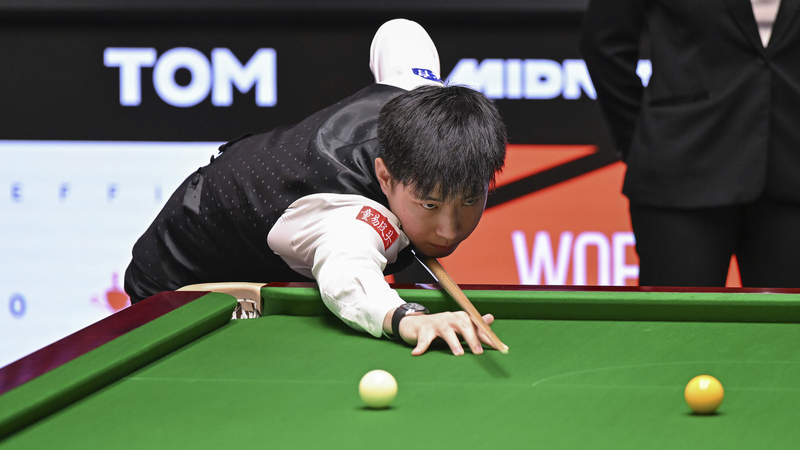 Zhao Xintong tiến vào bán kết Snooker Zhao Xintong tiến vào bán kết Snooker