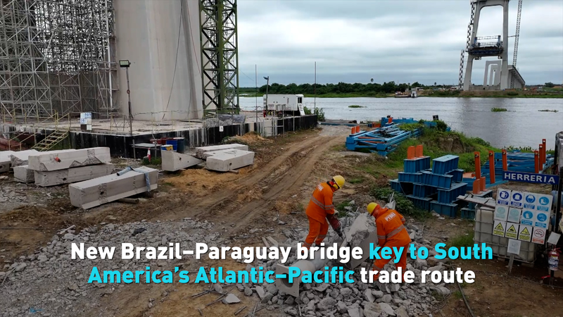 Cây cầu mới Brazil–Paraguay mở đường cho thương mại Atlantic–Pacific Cây cầu mới Brazil–Paraguay mở đường cho thương mại Atlantic–Pacific video poster