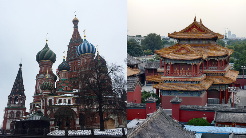 ST91CBY5VB6D1EXOUXAZ - Thế Giới Trong Tầm Tay Biểu Tượng Thiêng Liêng: Chùa Yonghe & Nhà Thờ Thánh Basil