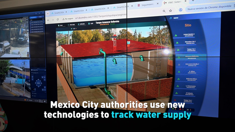 Thành phố Mexico áp dụng công nghệ để giải quyết khủng hoảng nước Thành phố Mexico áp dụng công nghệ để giải quyết khủng hoảng nước video poster