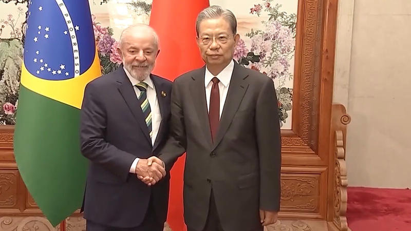 Zhao Leji gặp Lula: Tăng cường quan hệ lập pháp Trung Quốc-Brazil