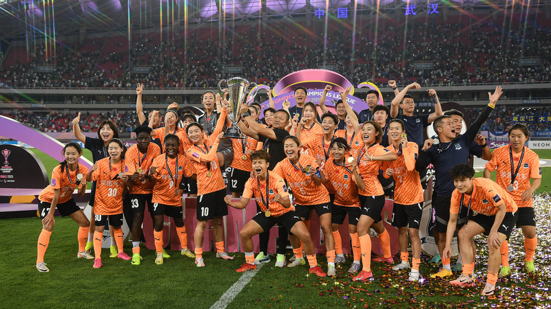 Wuhan Jiangda giành chiến thắng giải AFC Women's Champions League đầu tiên!