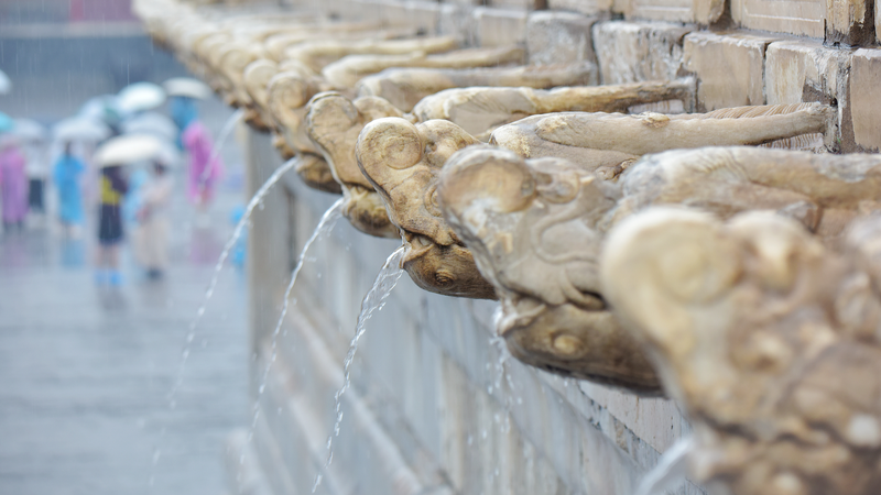 Mưa Đánh Thức Rồng Đá tại Tử Cấm Thành Bắc Kinh