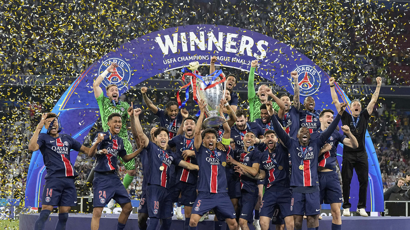 PSG làm nên lịch sử với chiến thắng 5-0 ở Chung kết Champions League! PSG làm nên lịch sử với chiến thắng 5-0 ở Chung kết Champions League!