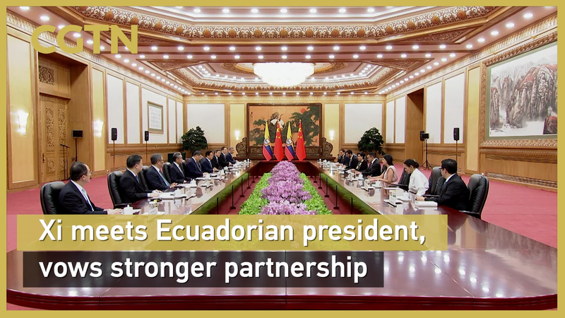 Tập Cận Bình gặp lãnh đạo Ecuador, kỷ niệm 45 năm quan hệ Tập Cận Bình gặp lãnh đạo Ecuador, kỷ niệm 45 năm quan hệ video poster