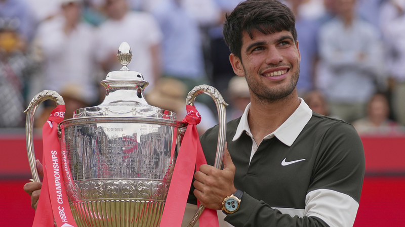 Alcaraz đang ở phong độ cao: Sẵn sàng cho Wimbledon Alcaraz đang ở phong độ cao: Sẵn sàng cho Wimbledon