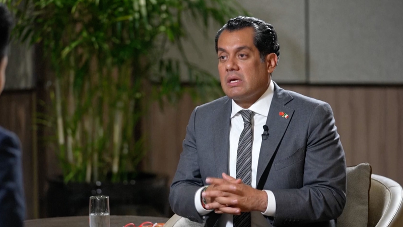 Nhà lập pháp Mexico nhấn mạnh sự đoàn kết toàn cầu tại Bắc Kinh Nhà lập pháp Mexico nhấn mạnh sự đoàn kết toàn cầu tại Bắc Kinh video poster