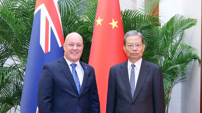 Nhà lập pháp hàng đầu của Trung Quốc khuyến khích tăng cường quan hệ với New Zealand Nhà lập pháp hàng đầu của Trung Quốc khuyến khích tăng cường quan hệ với New Zealand