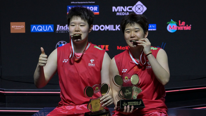 Liu Shengshu & Tan Ning Tỏa sáng tại Indonesia Open