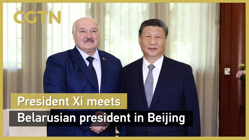 KRB5T8MTTFRDNROGBHAO - Thế Giới Trong Tầm Tay Tập Cận Bình Gặp Lukashenko tại Bắc Kinh để Thúc đẩy Quan hệ video poster