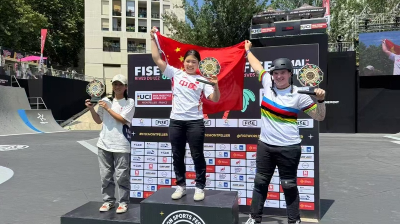 WYPJYNNUK1HFVN0CALVT - Thế Giới Trong Tầm Tay Sun Sibei giành HCV BMX Park tại World Cup