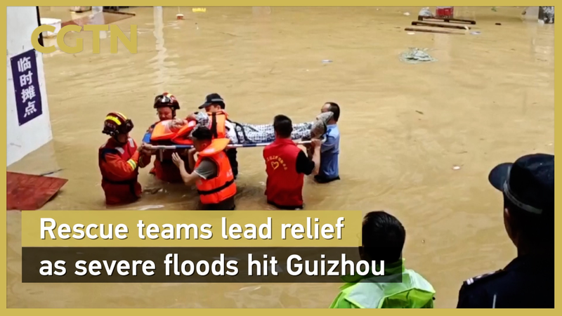 Nỗ lực cứu hộ gia tăng khi lũ lụt ở Guizhou diễn ra nghiêm trọng Nỗ lực cứu hộ gia tăng khi lũ lụt ở Guizhou diễn ra nghiêm trọng video poster