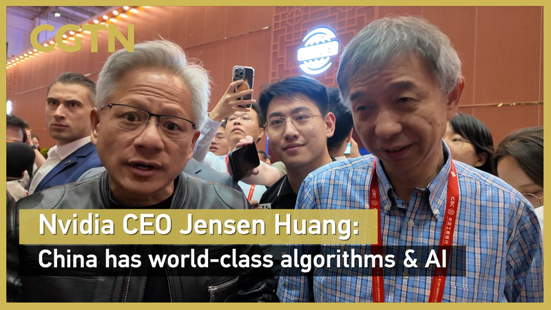 Jensen Huang khen ngợi các thuật toán AI tiên tiến của Trung Quốc Jensen Huang khen ngợi các thuật toán AI tiên tiến của Trung Quốc video poster