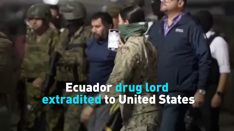 Trùm Ma Túy Ecuador ‘Fito’ Bị Dẫn Độ Đến Mỹ Trùm Ma Túy Ecuador 'Fito' Bị Dẫn Độ Đến Mỹ video poster