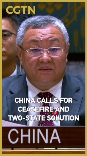 0JA41V4663AJRM2QQ748 - Thế Giới Trong Tầm Tay Trung Quốc kêu gọi chấm dứt tấn công tại Gaza & Bờ Tây, ủng hộ hòa bình hai nhà nước video poster
