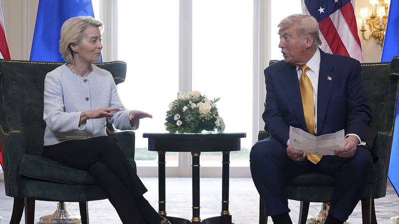 12YSZ8UVHQ0Q2HKS7KDQ - Thế Giới Trong Tầm Tay Thỏa thuận thuế quan Mỹ-EU gây ra sự nhẹ nhõm và chỉ trích khắp châu Âu