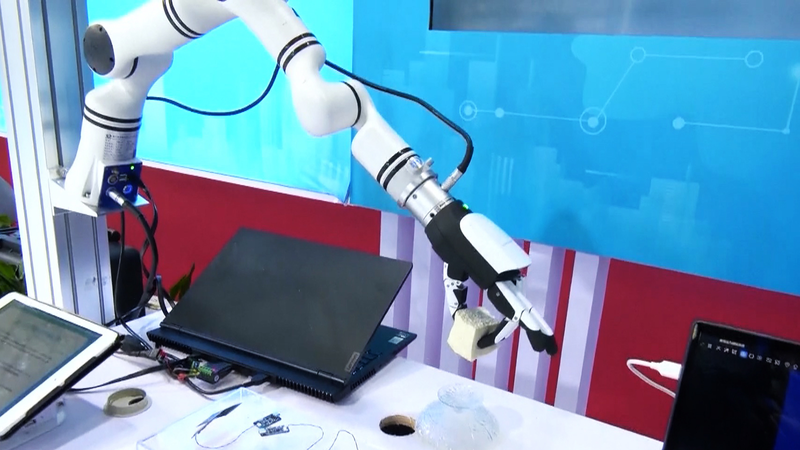 Các Robot Hình Người Ấn Tượng Thu Hút Sự Chú Ý tại Triển Lãm Bắc Kinh video poster