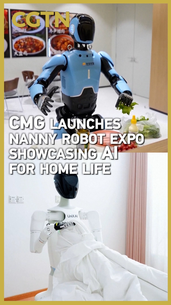 6G9L3AYTR1F7WBOKH4LS - Thế Giới Trong Tầm Tay CMG trình diễn Triển lãm Robot Bảo mẫu Tương lai cho Cuộc sống Thông minh tại Nhà video poster