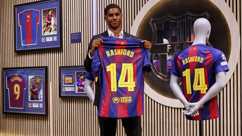 Rashford tìm thấy mái nhà mới tại Barcelona Rashford tìm thấy mái nhà mới tại Barcelona