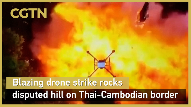 Cuộc Tấn Công Bằng Drone Trên Đồi Tranh Chấp Làm Dấy Lên Căng Thẳng Biên Giới video poster