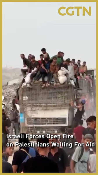 Viện trợ dưới hỏa lực: Sáu người thiệt mạng tại cửa khẩu Gaza Viện trợ dưới hỏa lực: Sáu người thiệt mạng tại cửa khẩu Gaza video poster
