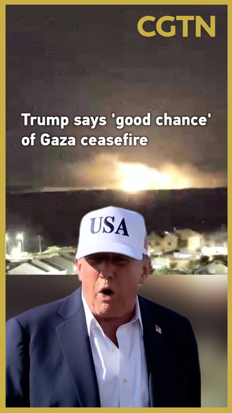 Trump lạc quan về thỏa thuận ngừng bắn ở Gaza giữa bầu trời đầy tiếng nổ Trump lạc quan về thỏa thuận ngừng bắn ở Gaza giữa bầu trời đầy tiếng nổ video poster