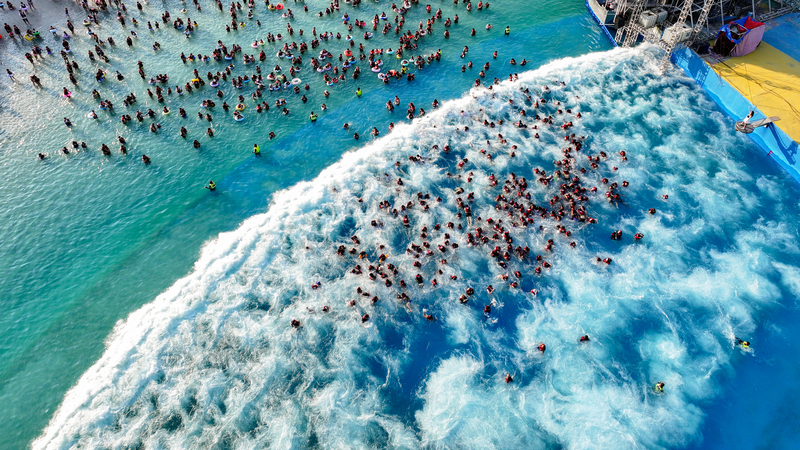 PFO9Z4SZHO3DMSQ4JCHS - Thế Giới Trong Tầm Tay Công viên nước Zhengzhou: Nơi trốn nóng mát mẻ khỏi cái nóng mùa hè