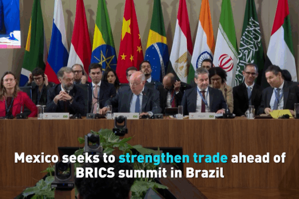 Mexico Tăng Cường Thương Mại Trước Hội Nghị Thượng Đỉnh BRICS Mexico Tăng Cường Thương Mại Trước Hội Nghị Thượng Đỉnh BRICS video poster