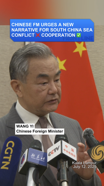 Vương Nghị kêu gọi hợp tác và ổn định ở Biển Đông Vương Nghị kêu gọi hợp tác và ổn định ở Biển Đông video poster