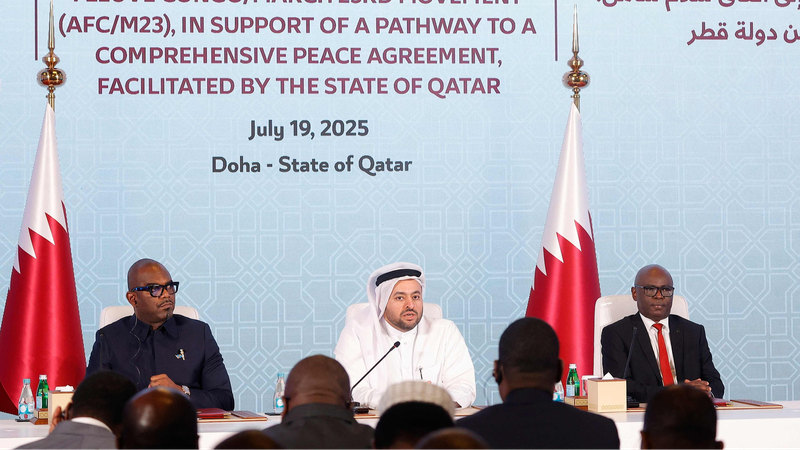 Cộng hòa Dân chủ Congo và M23 ký thỏa thuận hòa bình tại Doha Cộng hòa Dân chủ Congo và M23 ký thỏa thuận hòa bình tại Doha