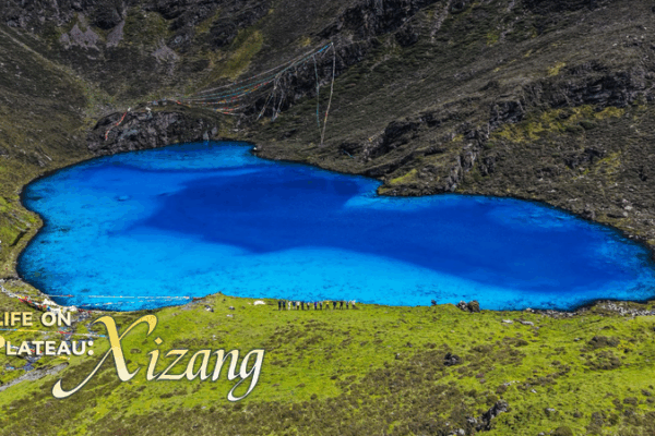 Gurula Co: Hồ hình trái tim nổi tiếng của Xizang ở độ cao 4.900m Gurula Co: Hồ hình trái tim nổi tiếng của Xizang ở độ cao 4.900m